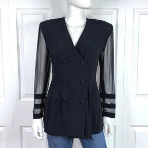 JOSEPH RIBKOFF women's black  blazer size 10